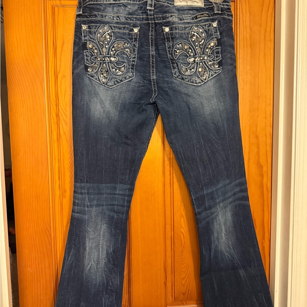 Miss Me Indigo Flare Jeans